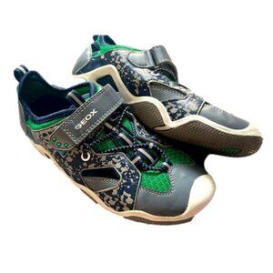 GEOX Youth Boys Closed Toe Sports Sandals, EURO Sz 34, Preloved